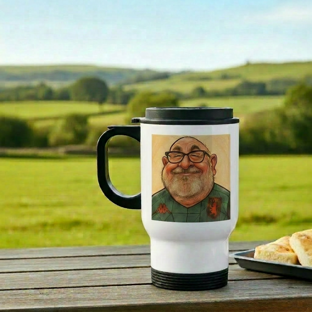 Personalised Caricature 14 Oz Coffee Mug